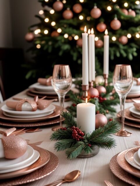 Dress your Christmas Table with These Stunning Decoration Themes ...