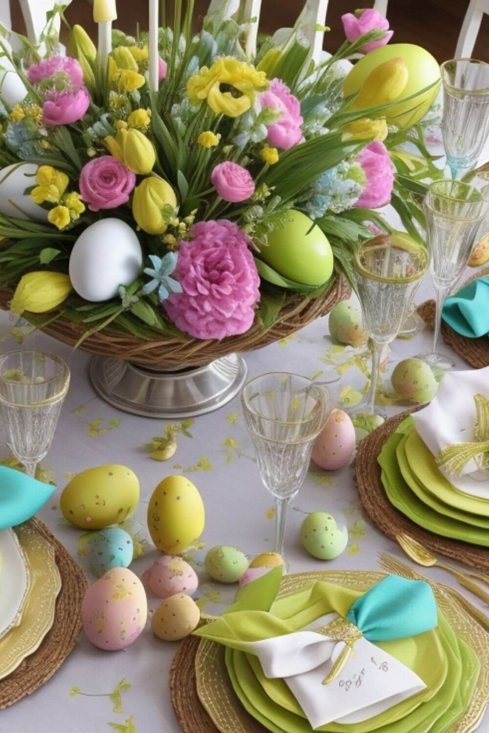 Set the Perfect Easter Table: Inspiring Easter Table Decorations for a ...