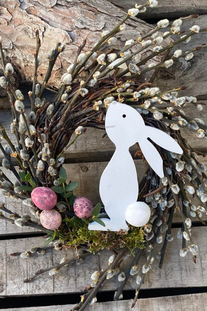 Easter wreath