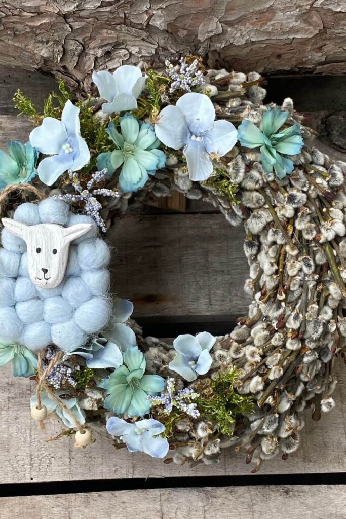 Easter wreath