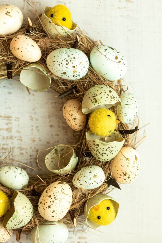 Easter wreath