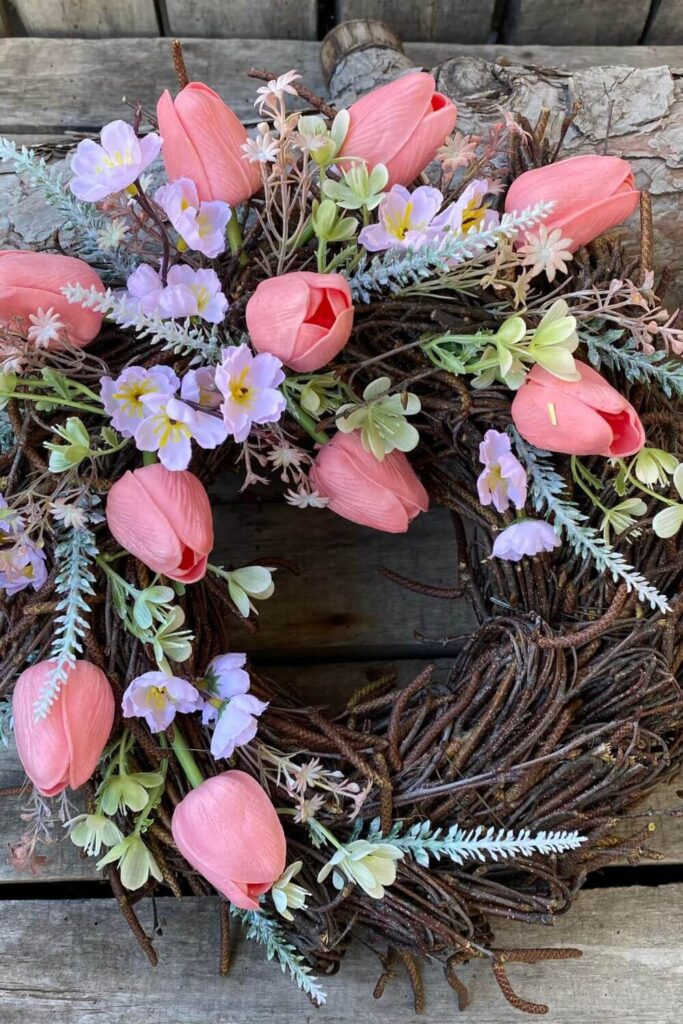 Spring wreath