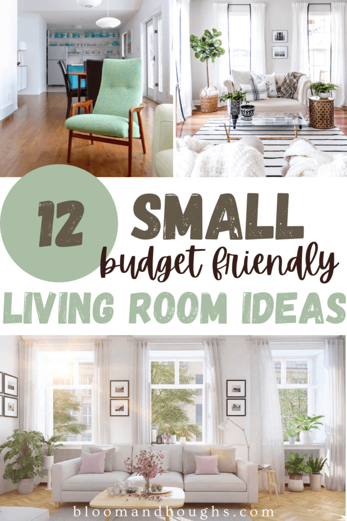 The best 12 budget-friendly small living room ideas | Bloom and Boughs