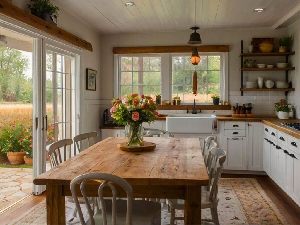 farmhouse countertop