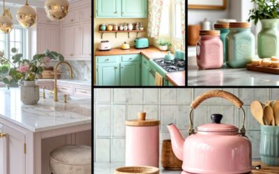 From Dollhouse Dreams to Real Life: Pastel Kitchen Inspiration